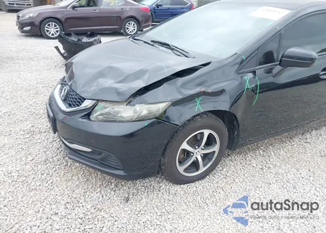 2015 Honda Civic Se z USA, uszkodzony, nr VIN 19XFB2F72FE098615